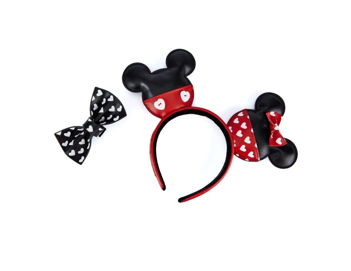 Loungefly: Disney Mickey And Minnie Valentines Headband (WDHB0100)