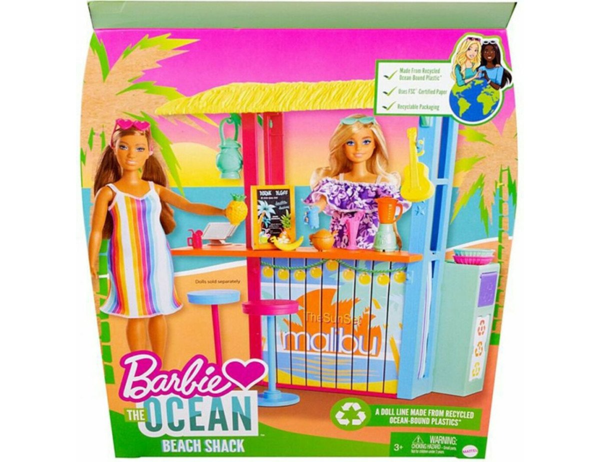 Mattel Barbie: Loves The Ocean - Beach Shack (GYG23)