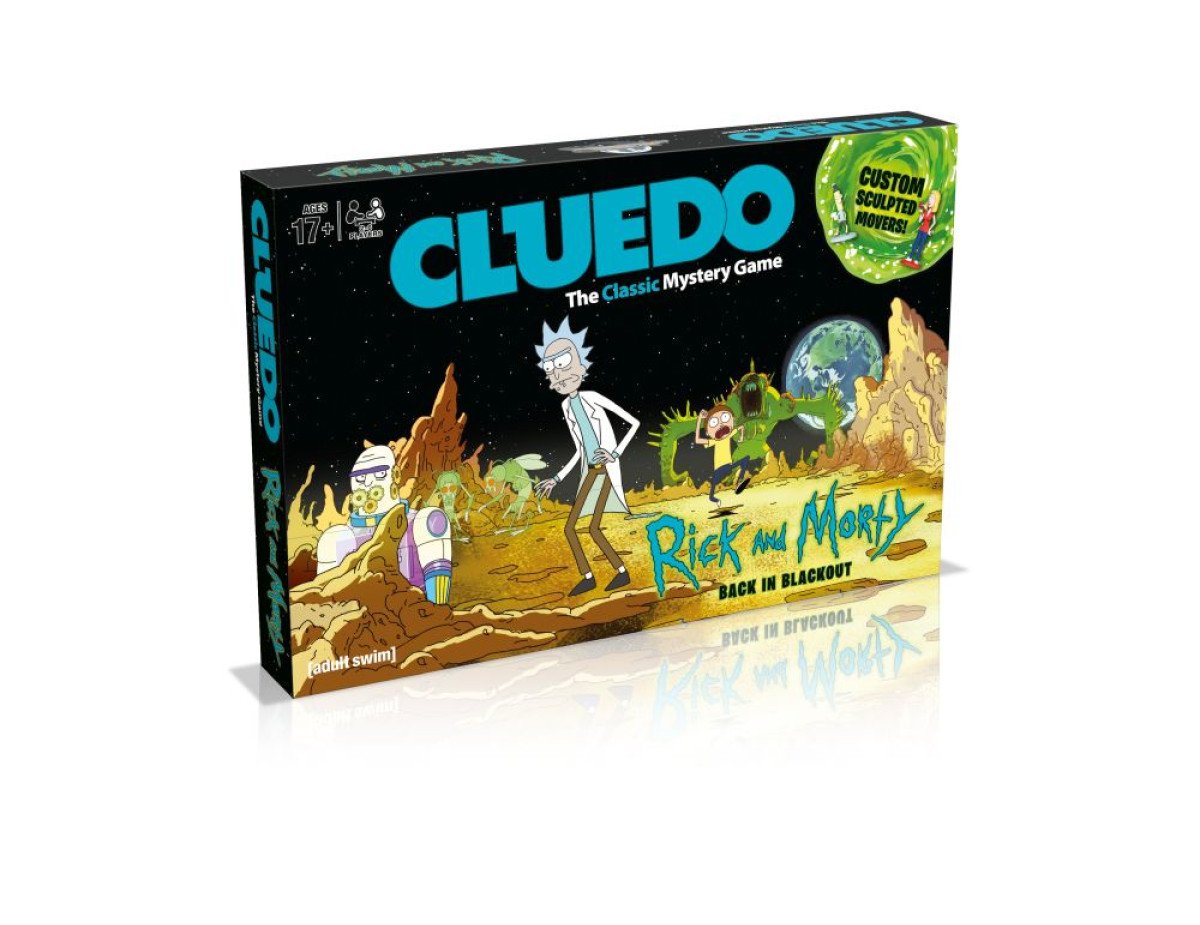 Winning Moves: Cluedo - Rick and Morty Board Game (003210)