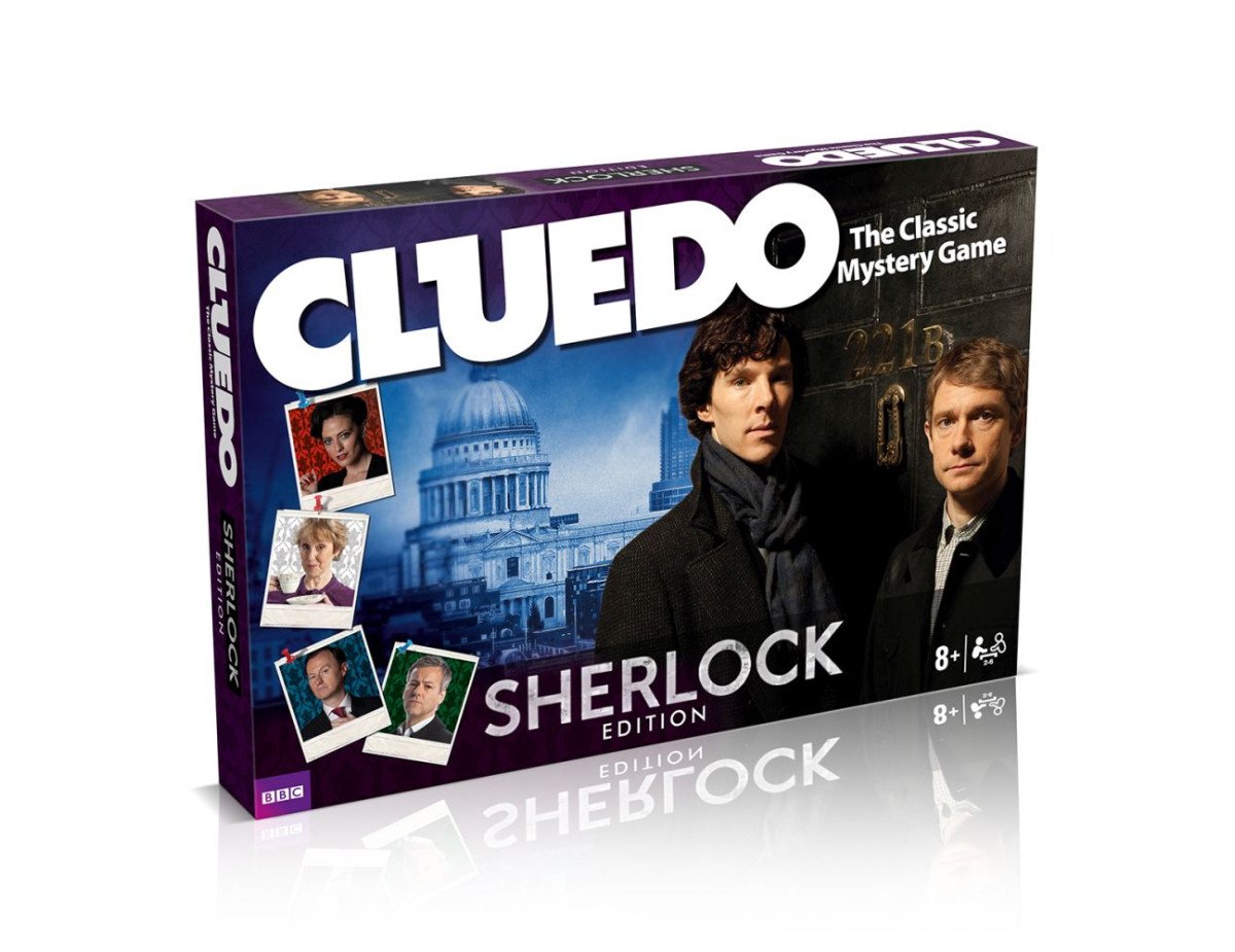 Winning Moves: Cluedo - Sherlock Edition Board Game (019514)