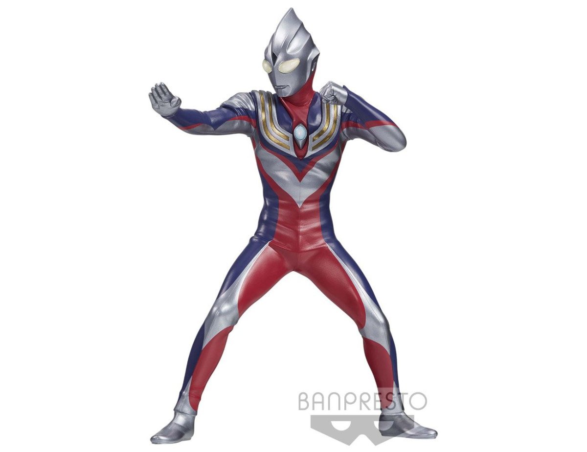 Banpresto Ultraman - Tiga Heros Brave Day  Night Special Staue (Ver. A) (18164)