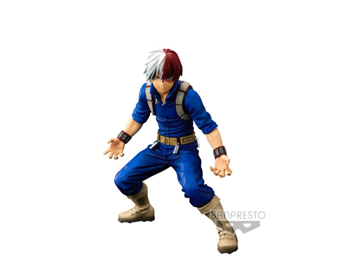 Banpresto My Hero Academia World Figure Colosseum Modeling Academy Super Master Stars Piece The Shoto Todoroki［The Brush］ (18226)