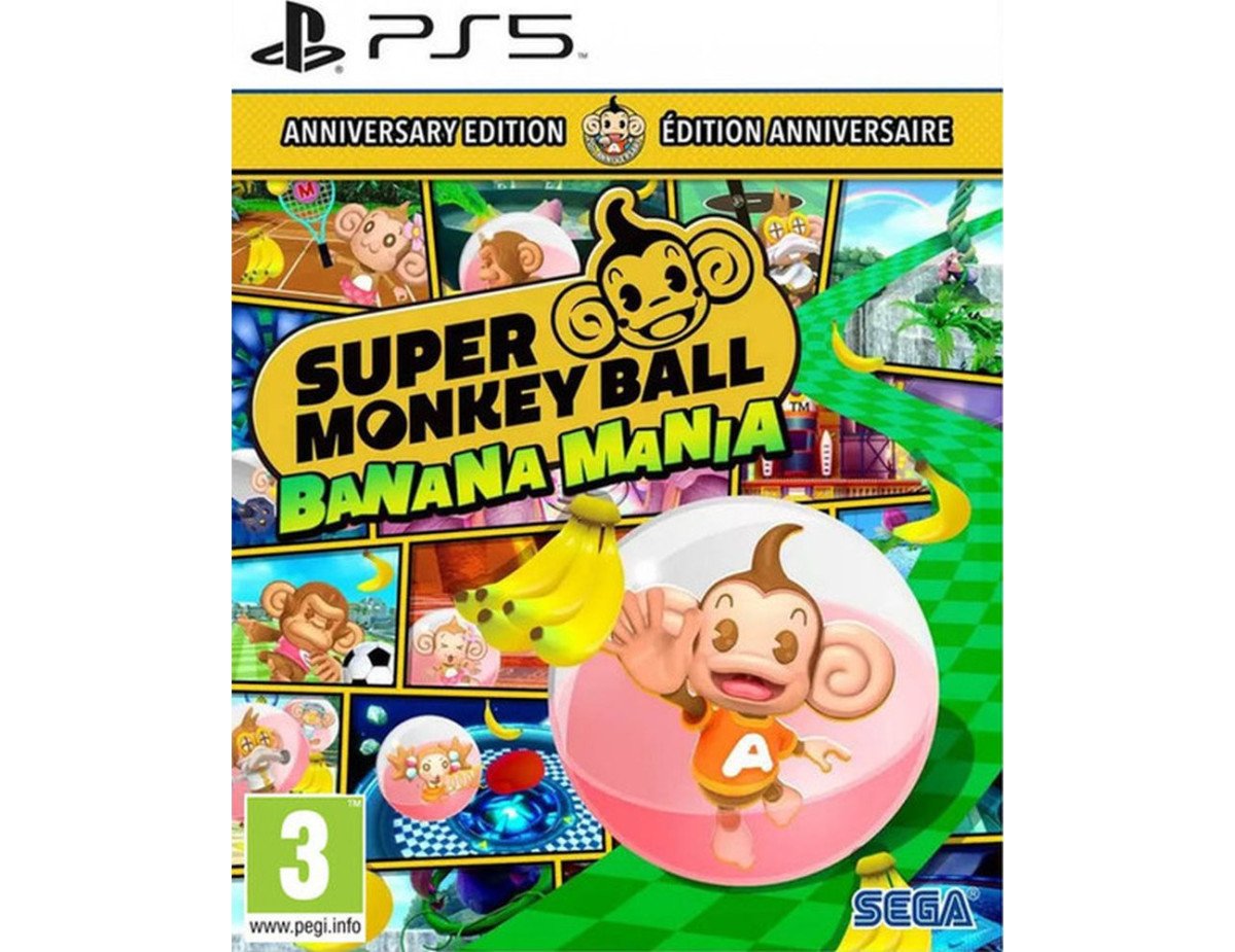 PS5 Super Monkey Ball Banana Mania - Launch Edition