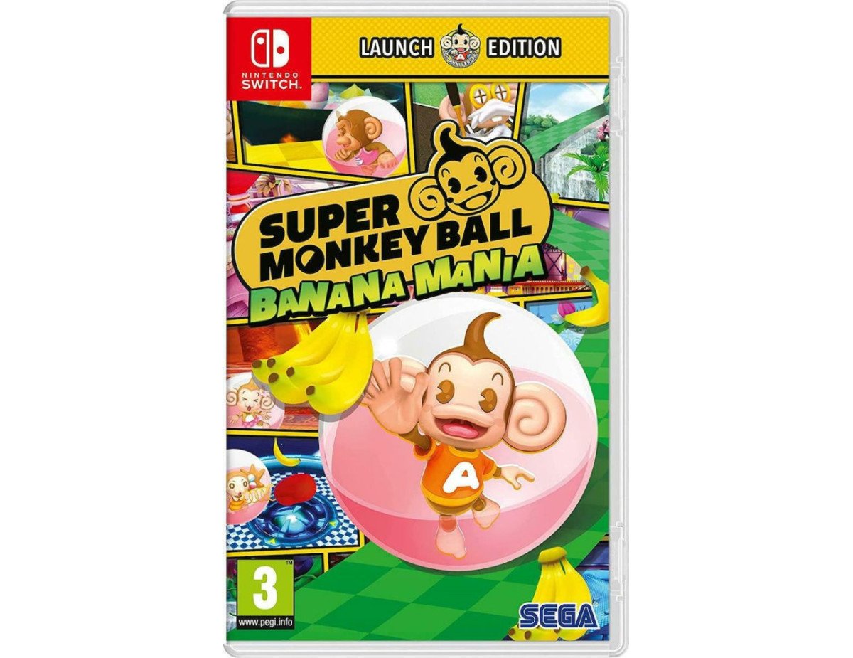 NSW Super Monkey Ball Banana Mania - Launch Edition