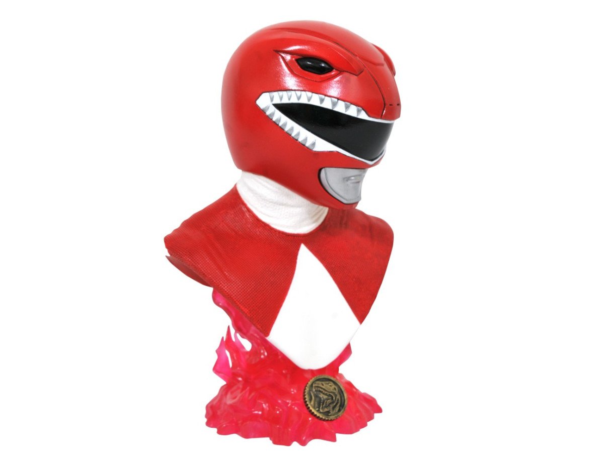 Diamond Legends In 3D: Mighty Morphin Power Rangers - Red Ranger Bust (1/2) (Sep212194)