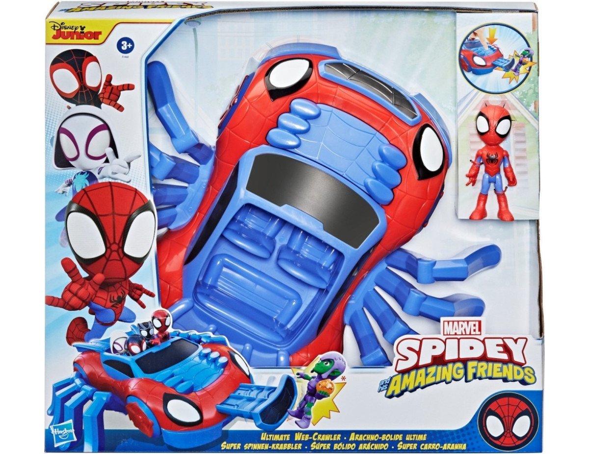 Hasbro Disney Junior Marvel Spidey and his Amazing Friends - Ultimate Web-Crawler (F1460)