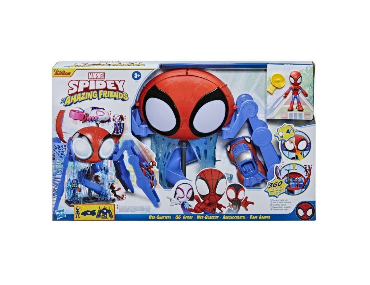 Hasbro Disney Marvel: Spidey and his Amazing Friends - Web-Quarters (F1461)