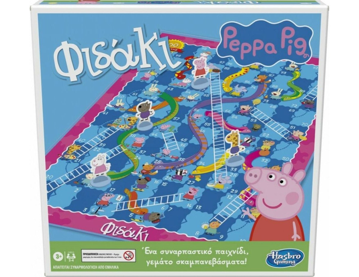 Hasbro Peppa Pig: Επιτραπέζιο Φιδάκι - Ελληνική Γλώσσα (F4853)