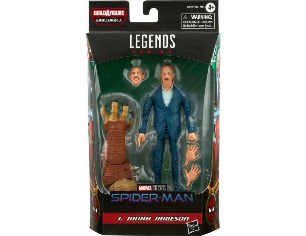 Hasbro Marvel Spider-Man: Build A Figure Legends Series - J. Jonah Jameson Action Figure (F3021)