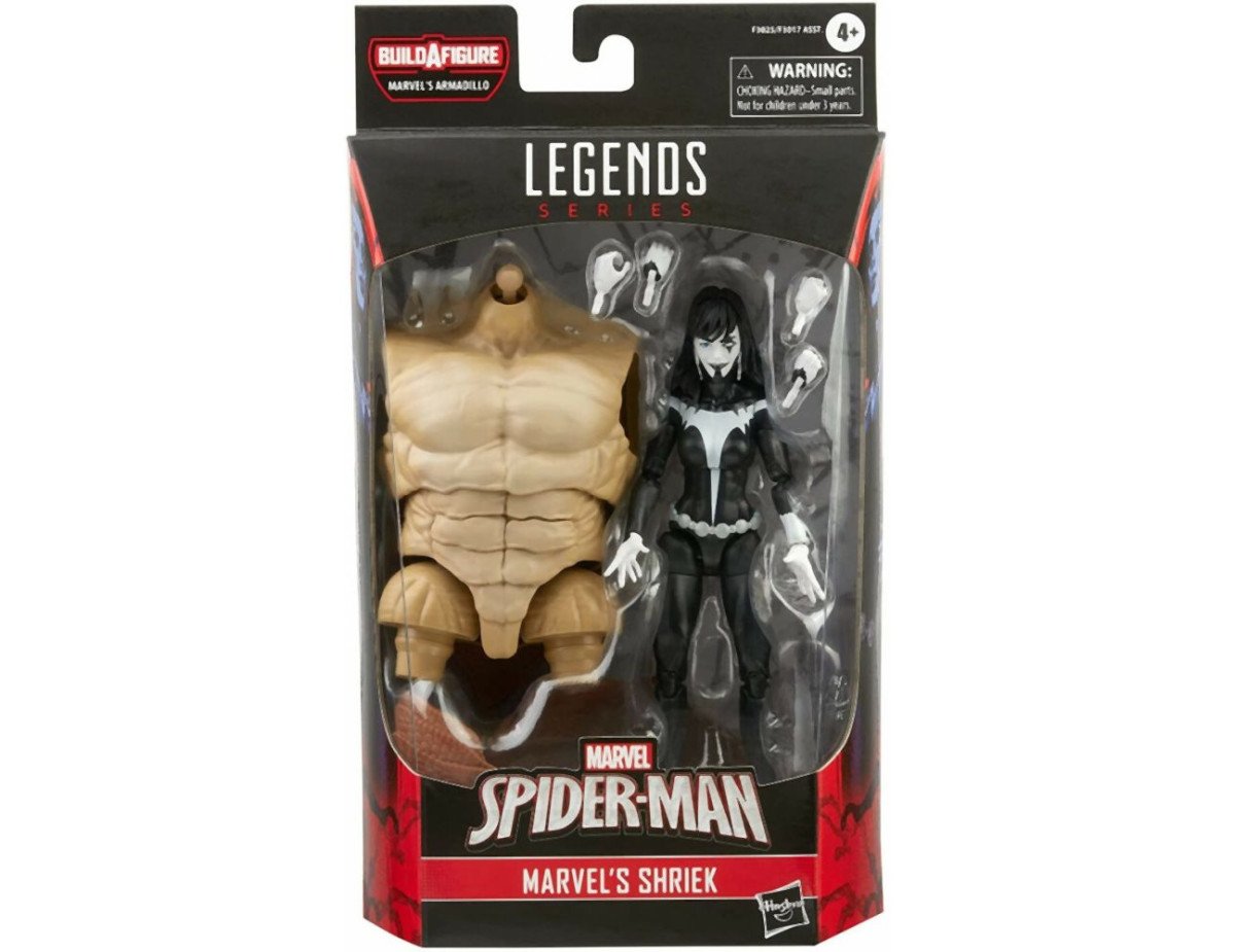 Hasbro Fans - Marvel Spider-Man: Build A Figure Legends Series - Marvels Shriek Action Figure (F3025)