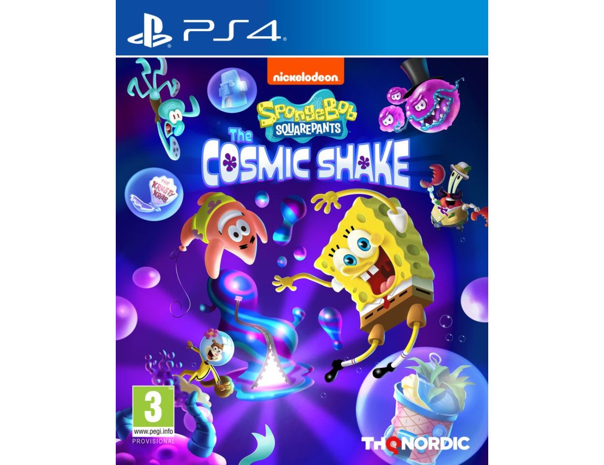 PS4 SpongeBob SquarePants Cosmic Shake