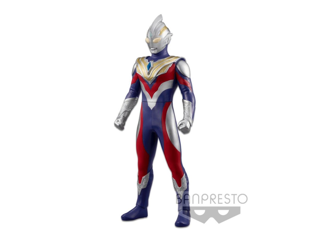 Banpresto Ultraman: Trigger Soft Vinyl Style Heroes - Ultraman Trigger Multi Type Statue (26cm) (18325)