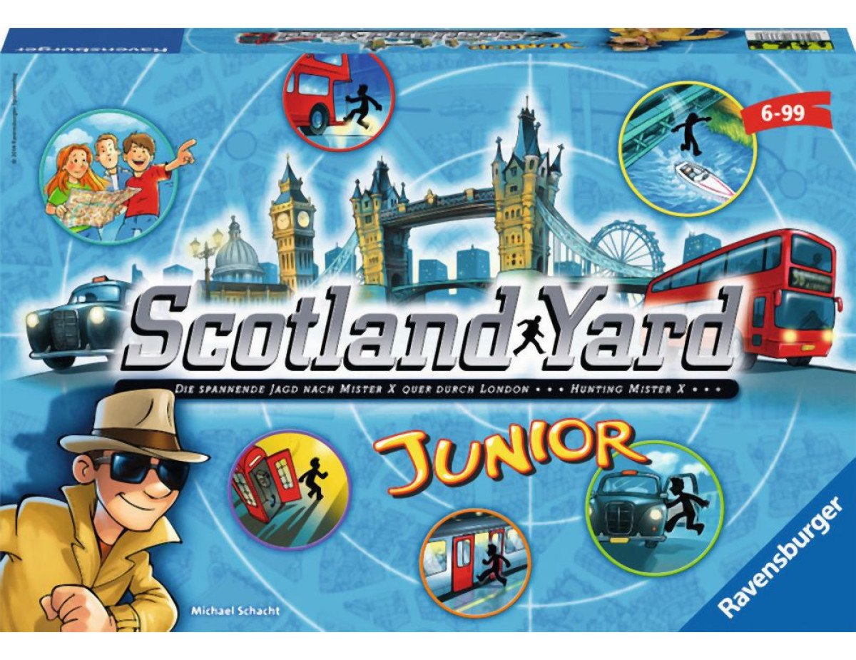 Ravensburger Board Game: Scotland Yard Junior (22289)