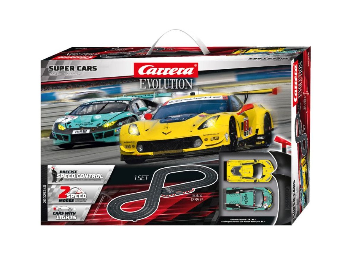 Carrera Slot Evolution Set - Super Cars - 1:32  (2025240)