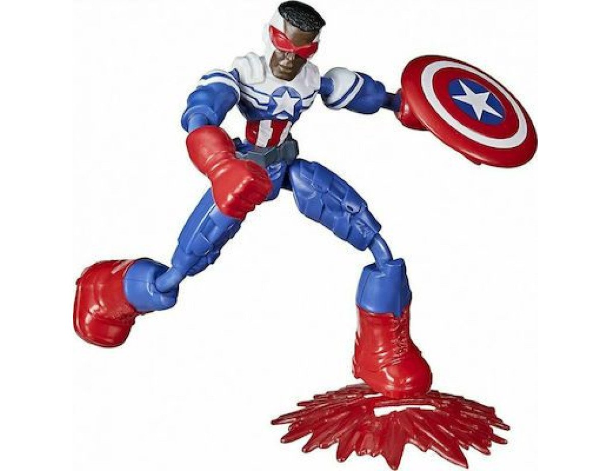 Hasbro Marvel: Avengers Bend and Flex - Captain America Action Figure (15cm) (F0971)