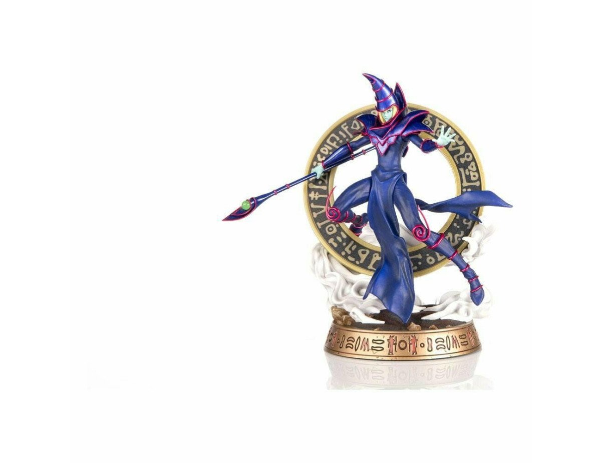 F4F Yu-Gi-Oh! - Dark Magician Blue Variant PVC Statue (29cm) (YGODMBS)