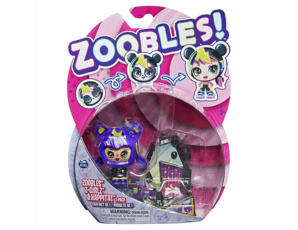 Spin Master Zoobles!: Z-Girlz  Happitat - Kosmic Kelly Figure (1-Pack) (20134943)