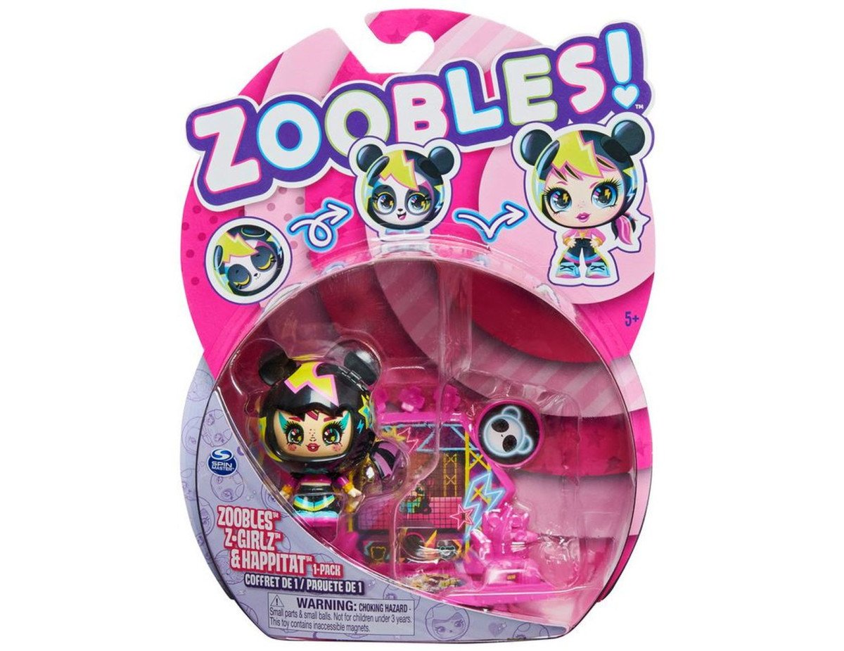 Spin Master Zoobles!: Z-Girlz  Happitat - Panda Girl Figure (1-Pack) (20134947)