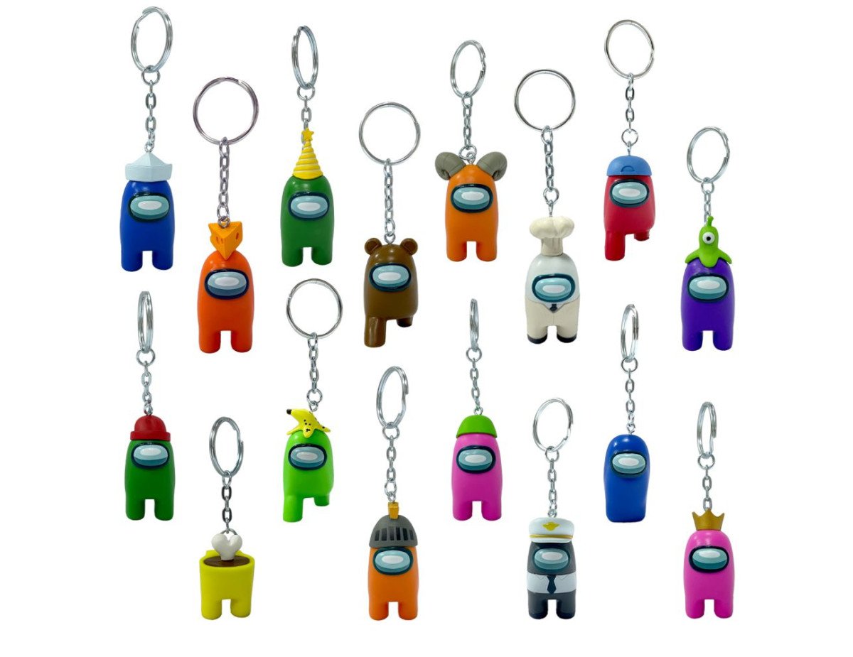 P.M.I. Among Us Figural Keychains 1 Pack 4cm (S2) (AU8210)