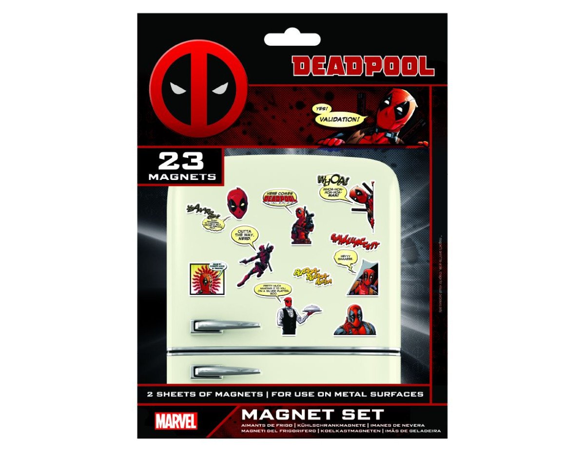 Pyramid Marvel: Deadpool Magnet Set (MS65084)