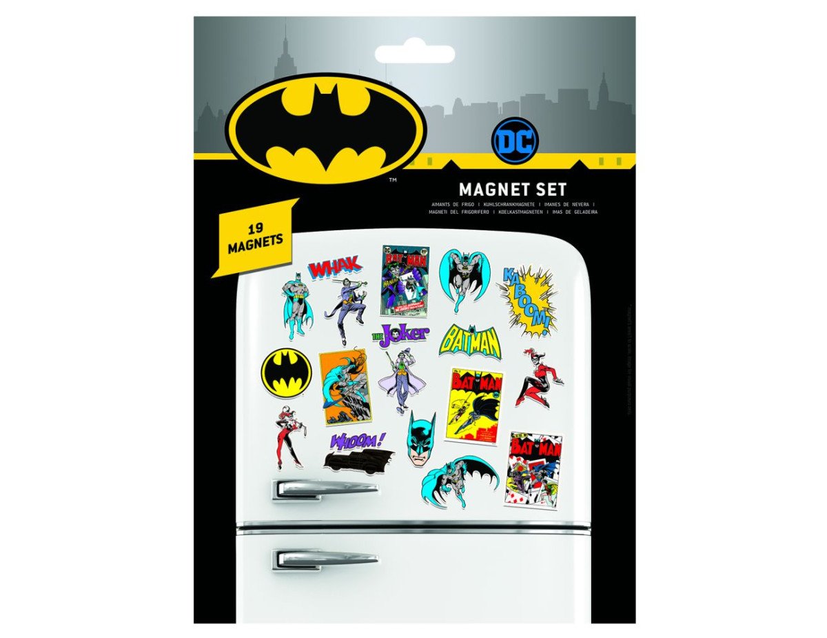 Pyramid DC Comics: (Batman Retro) Magnet Set (MS65110)