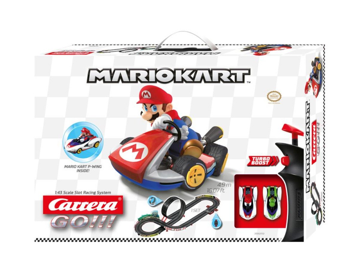 Carrera GO!!! Set: Nintendo Mario Kart - P-Wing - 1:43 Slot Racing System (20062532)