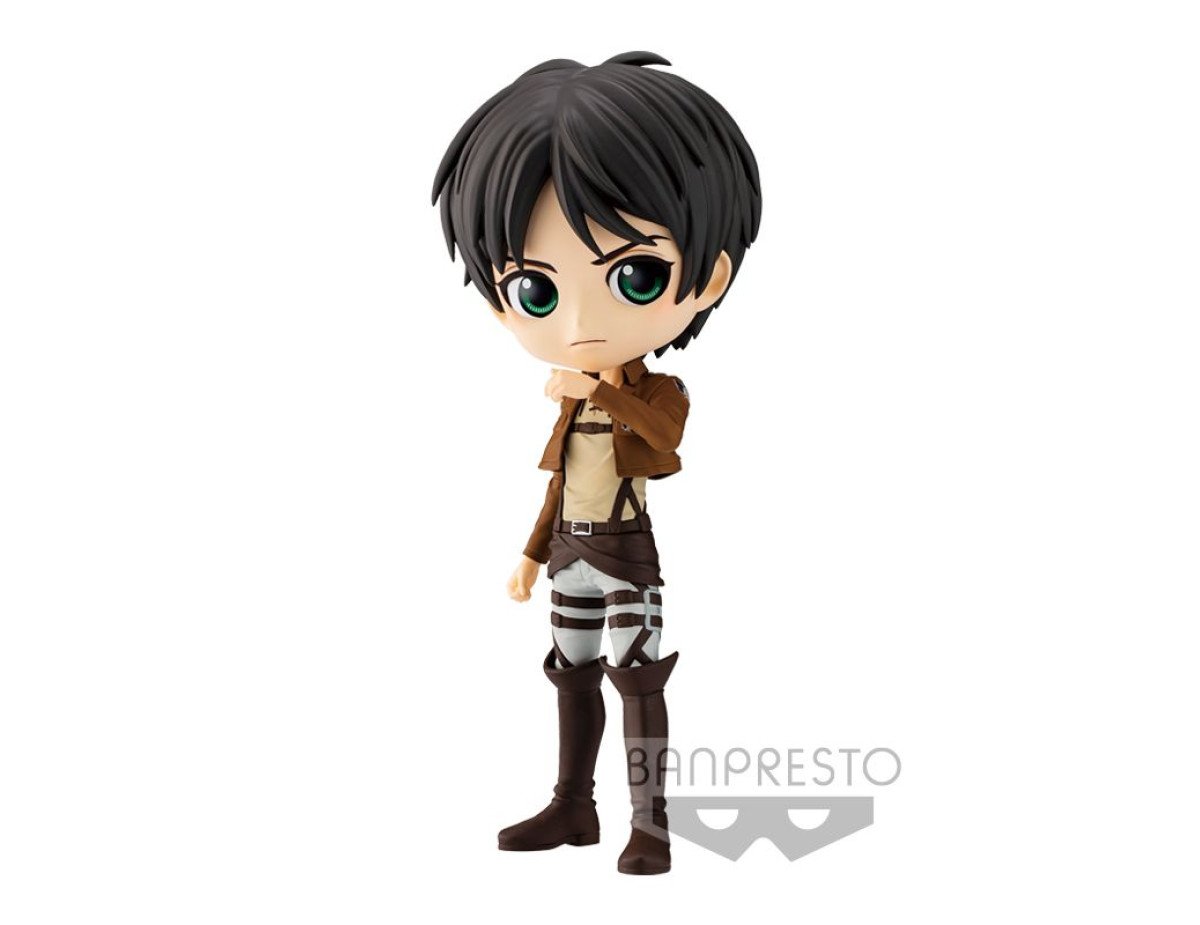 Banpresto Q Posket: Attack On Titan - Eren Yeager (Ver.A) Figure (14cm) (18527)