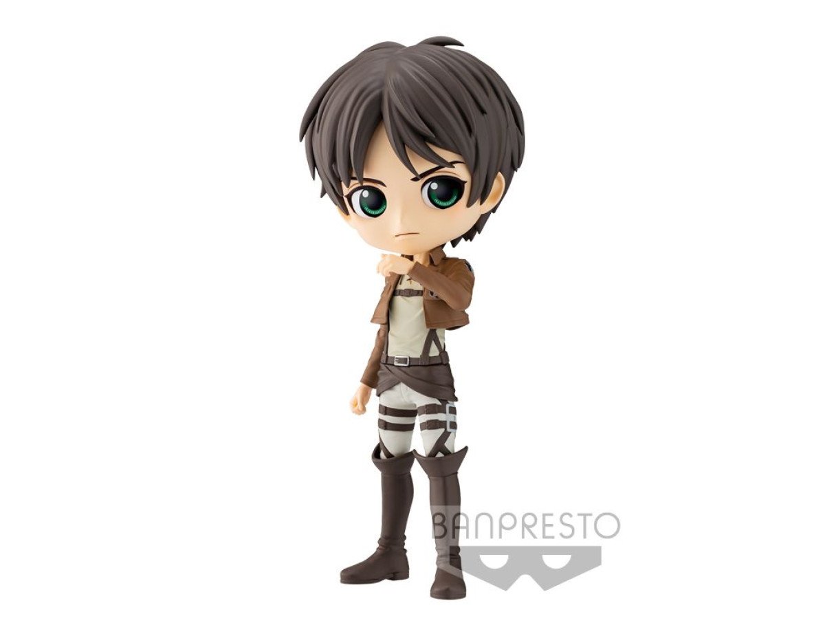 Banpresto Q Posket: Attack On Titan - Eren Yeager (Ver.B) Figure (14cm) (18528)