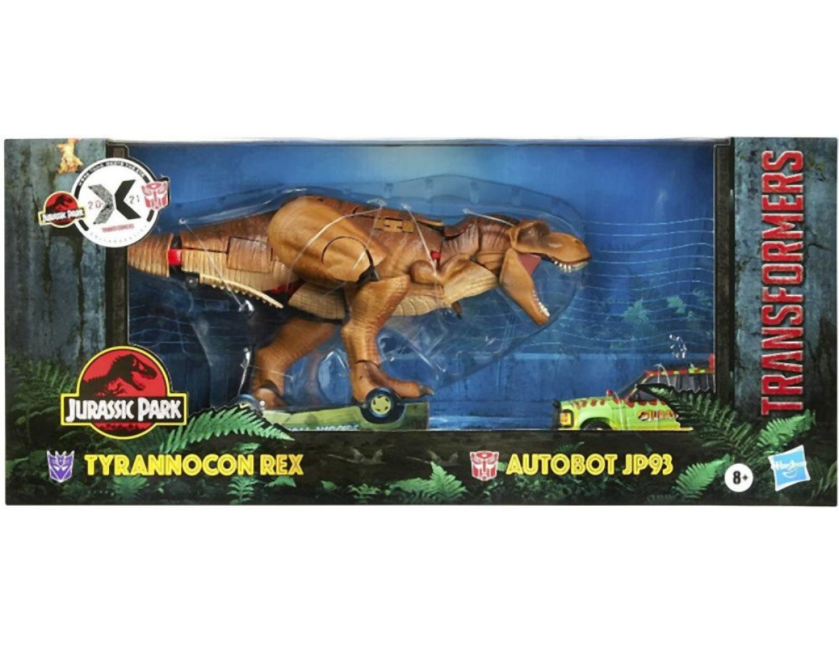 Hasbro Fans - Jurassic Park Transformers Collavorative - Tyrannocon Rex  Autobot JP93 Project Park (Excl.) (F0632)