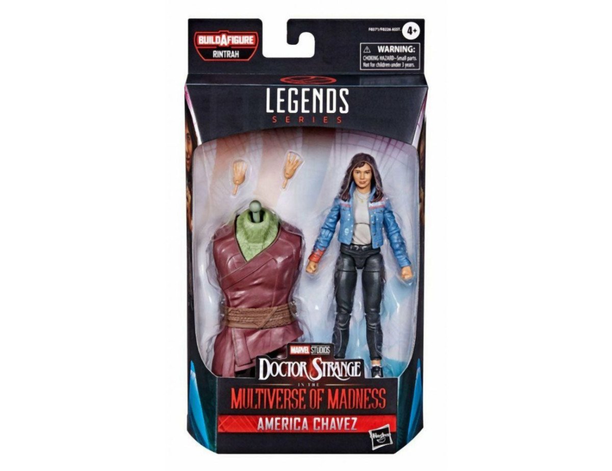 Hasbro Fans - Legends Series - Build a Figure Marvel Studios: Doctor Strange in the Multiverse of Madness - America Chavez (Excl.) (F0371)