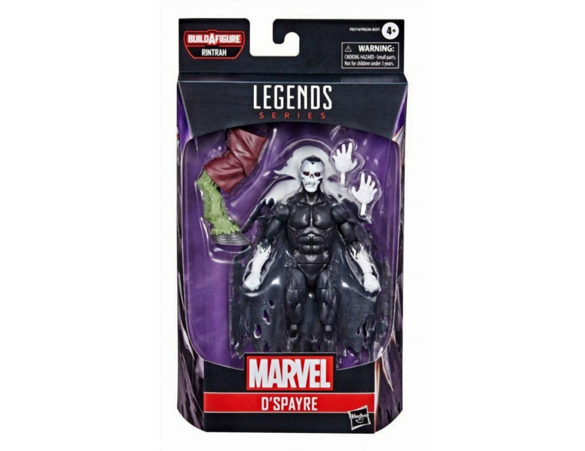 Hasbro Fans - Legends Series - Build a Figure Marvel: D Spayre Action Figure (Excl.) (F0374)