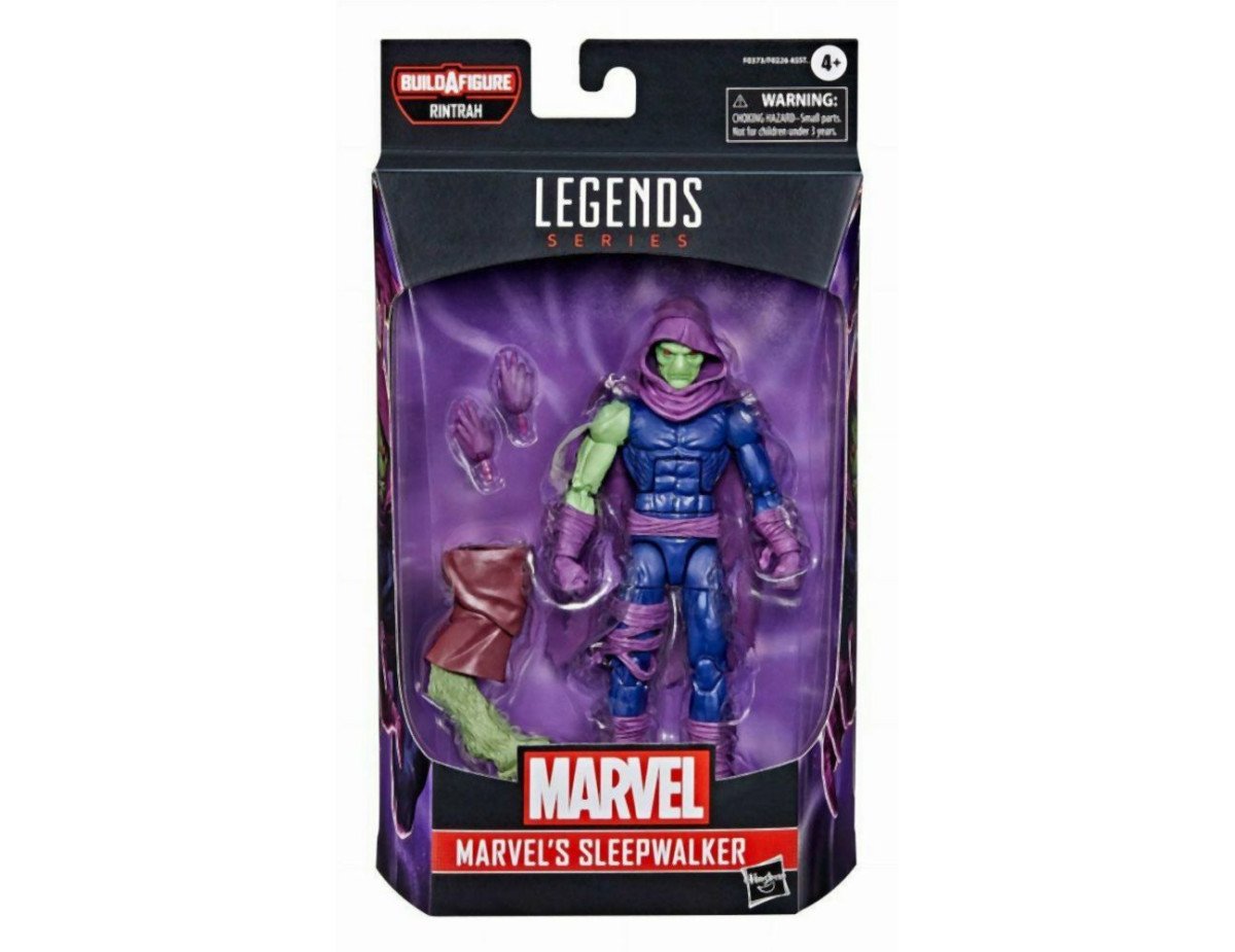 Hasbro Fans - Legends Series - Build a Figure Marvel: Marvels Sleepwalker Action Figure (Excl.) (F0373)