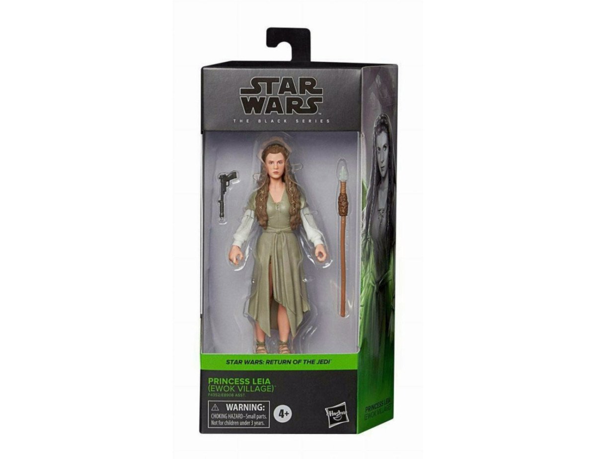 Hasbro Fans - Disney Star Wars The Black Series: Return of the Jedi - Princess Leia (Ewok Village) (Excl.) (F4352)