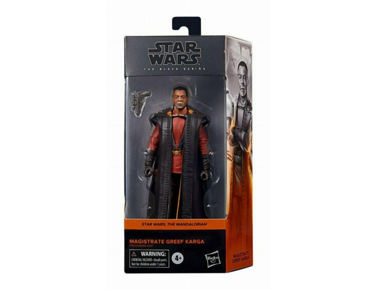 Hasbro Fans - Disney Star Wars The Black Series: The Mandalorian - Magistrate Greef Karga Action Figure (Excl.) (F5523)