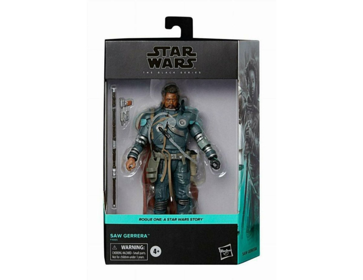 Hasbro Fans - Disney Star Wars The Black Series: Rogue One: A Star Wars Story - Saw Gerrera (Excl.) (F4065)