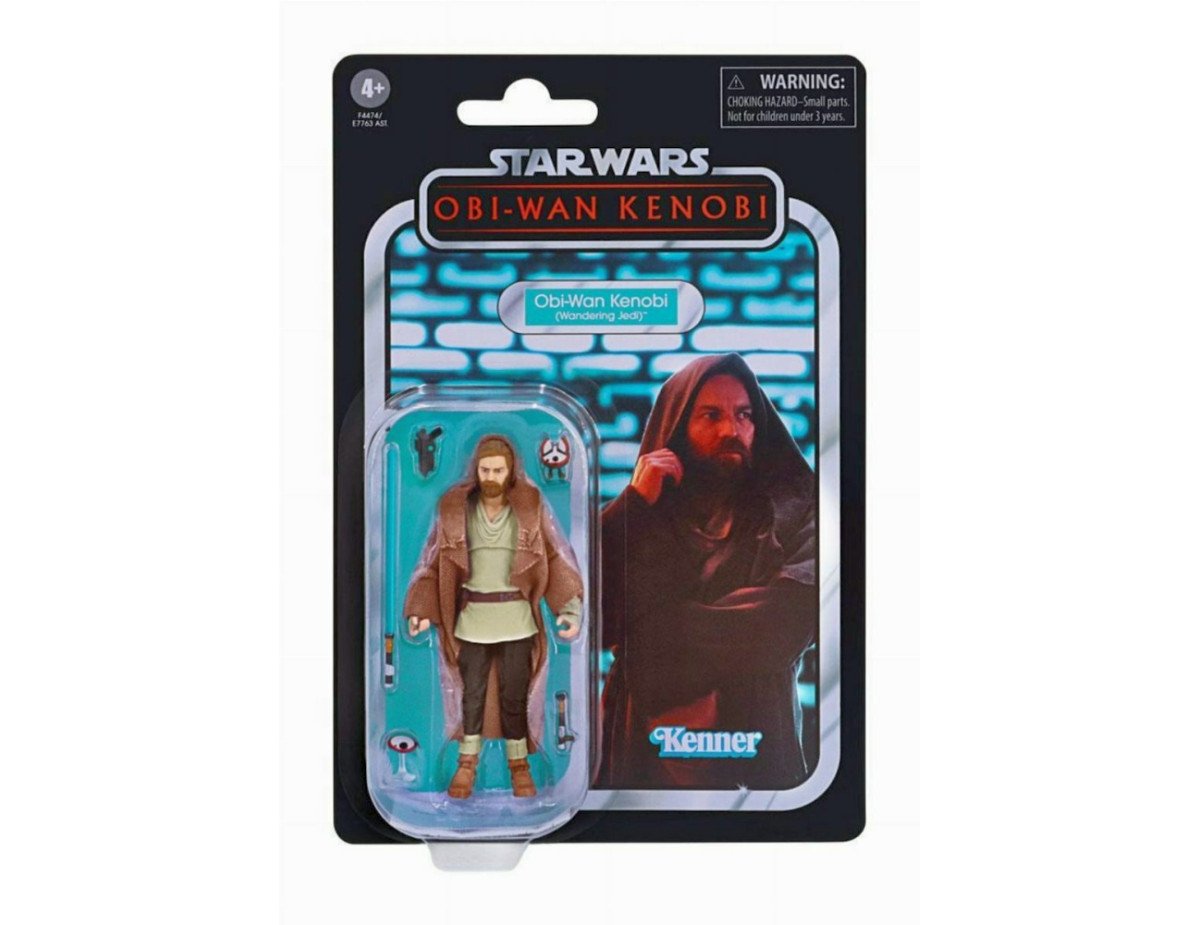 Hasbro Fans - Star Wars The Vintage Collection: Obi-Wan Kenobi - Obi-Wan Kenobi (Wandering Jedi) Action Figure (Excl.) (F4474)