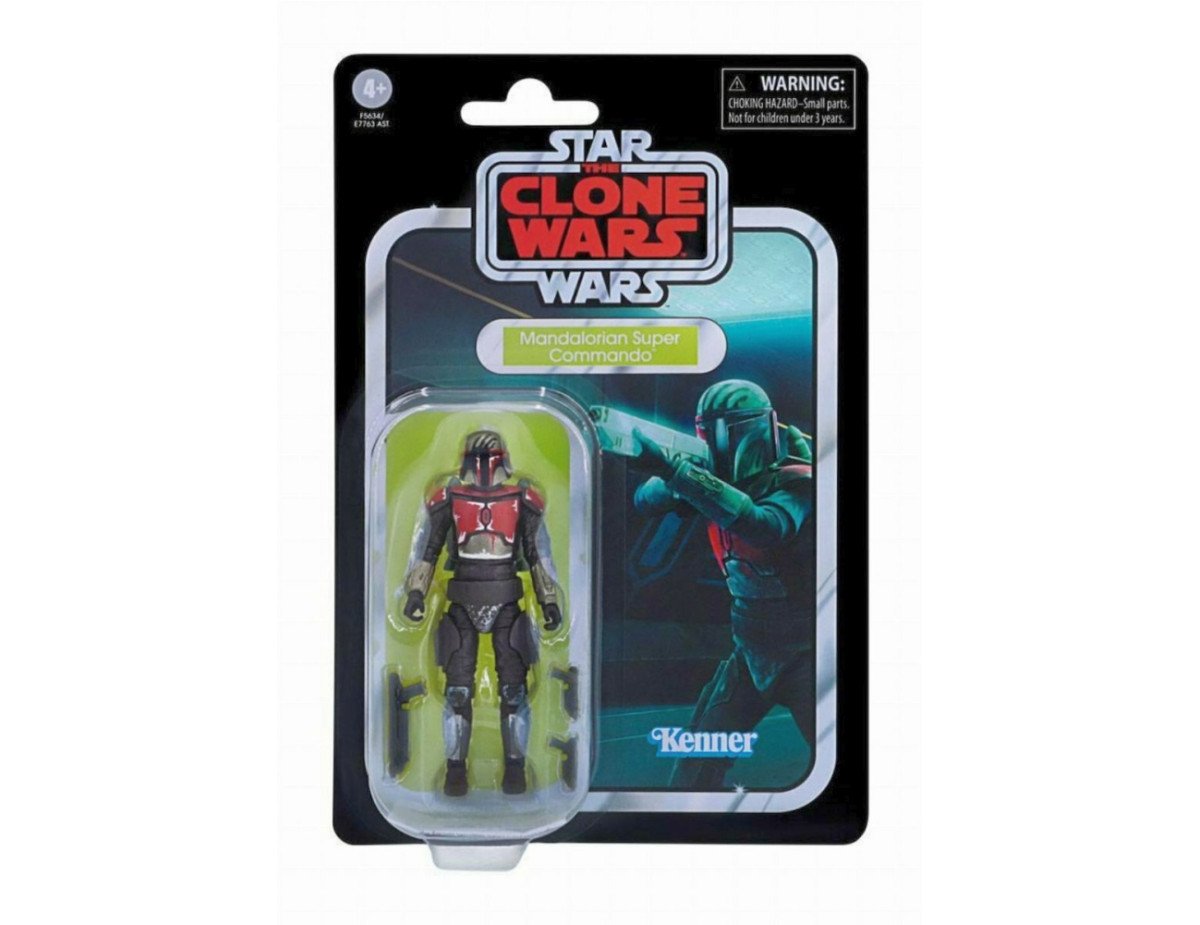 Hasbro Fans - Star Wars The Vintage Collection: The Clone Wars - Mandalorian Super Commando Action Figure (Excl.) (F5634)