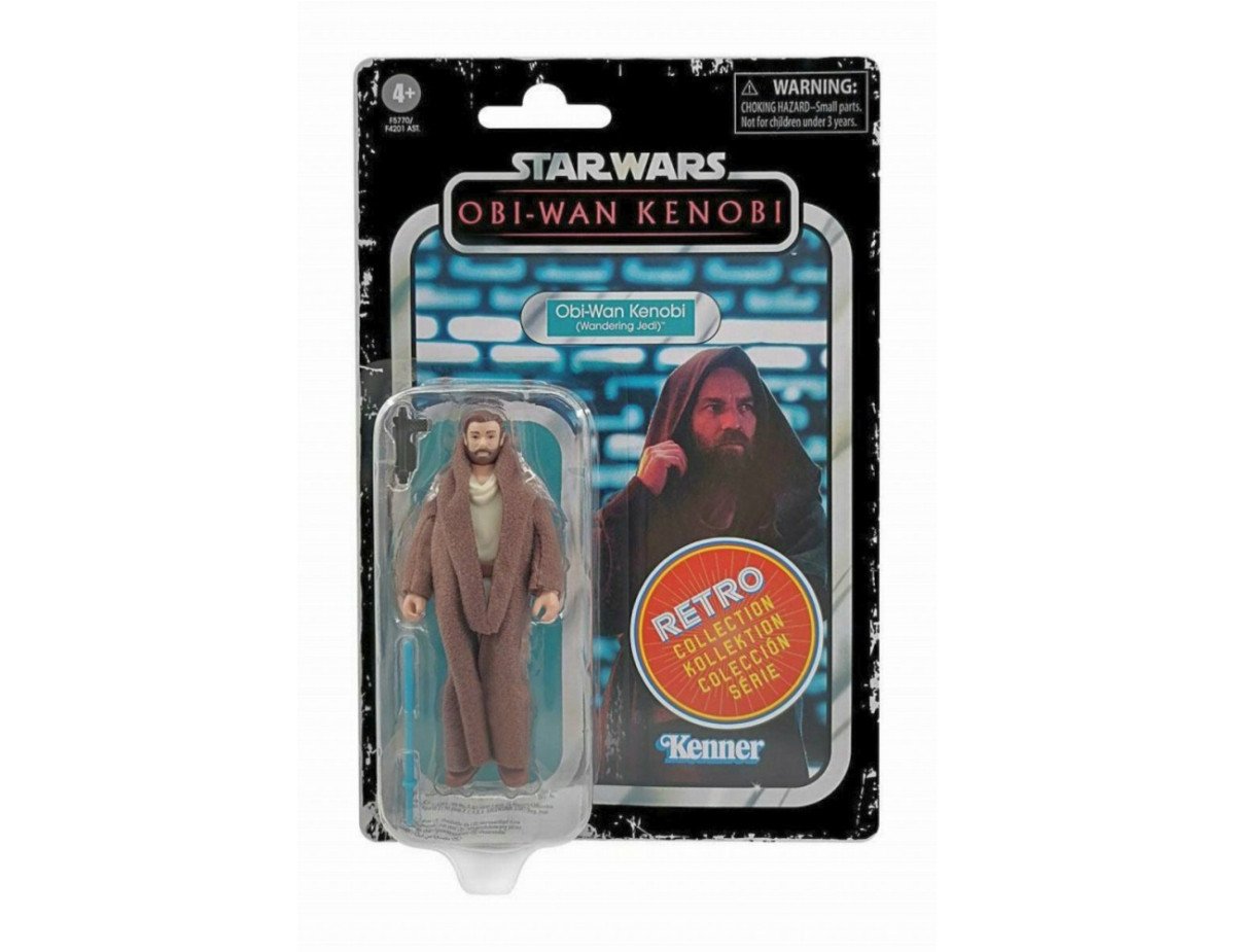 Hasbro Fans - Star Wars Retro Collection: Obi-Wan Kenobi - Obi-Wan Kenobi (Wandering Jedi) Action Figure (Excl.) (F5770)