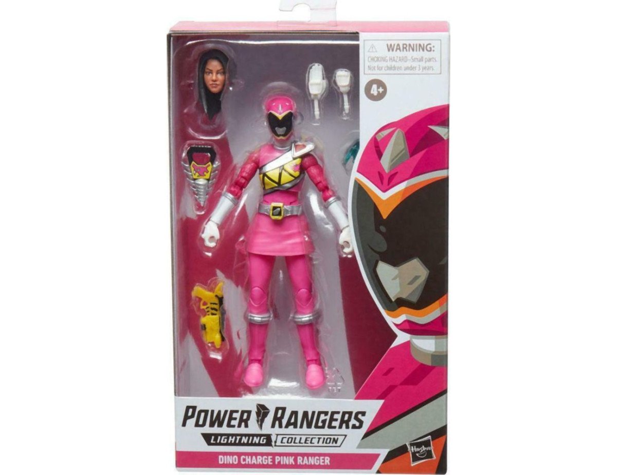 Hasbro Fans - Power Rangers: Lightning Collection - Dino Charge Pink Ranger Action Figure (Excl.) (F4505)