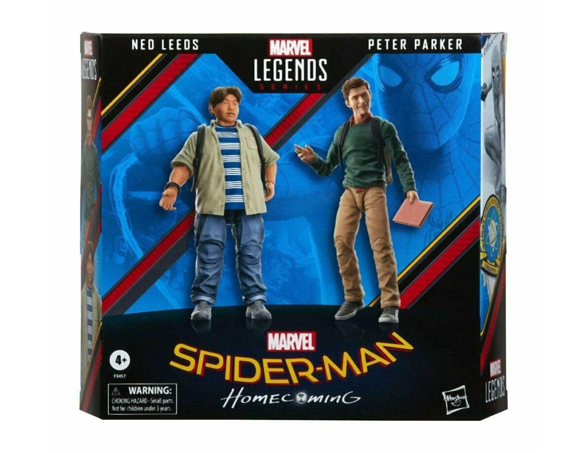 Hasbro Fans - Marvel Spider-Man Homecoming: Legends Series - Ned Leeds  Peter Parker Action Figures (F3457)