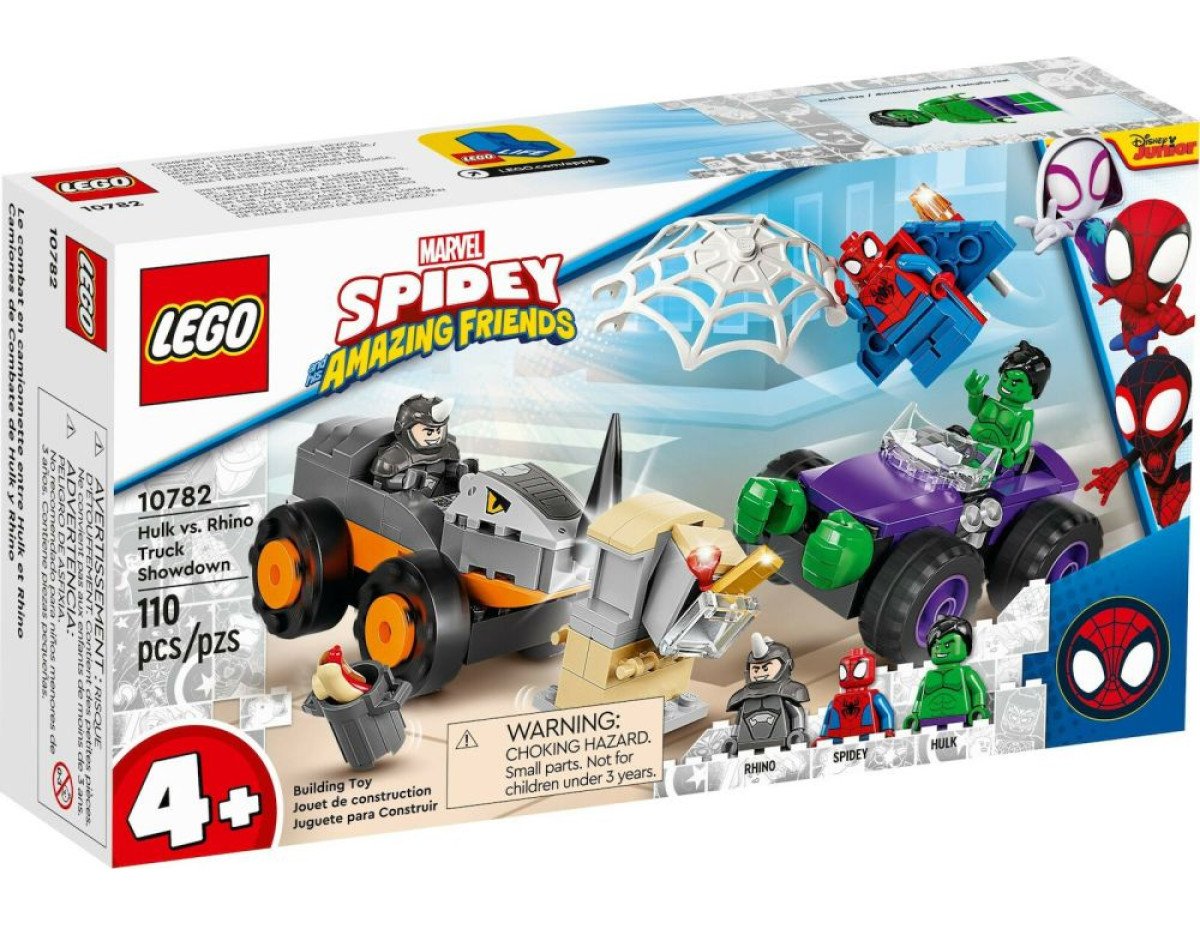 LEGO® Marvel: Hulk vs. Rhino Truck Showdown (10782)