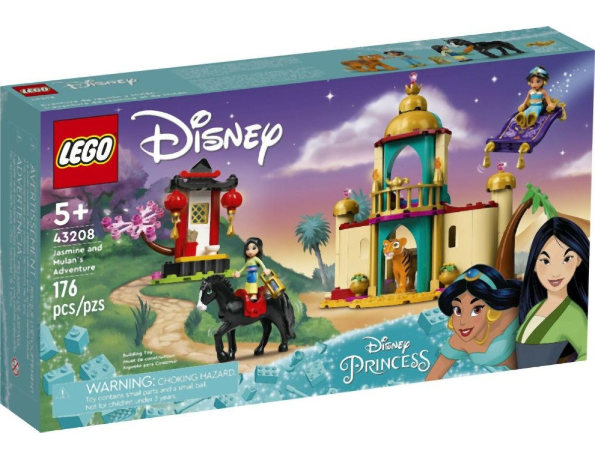 LEGO® Disney Princess™: Jasmine and Mulan’s Adventure (43208)