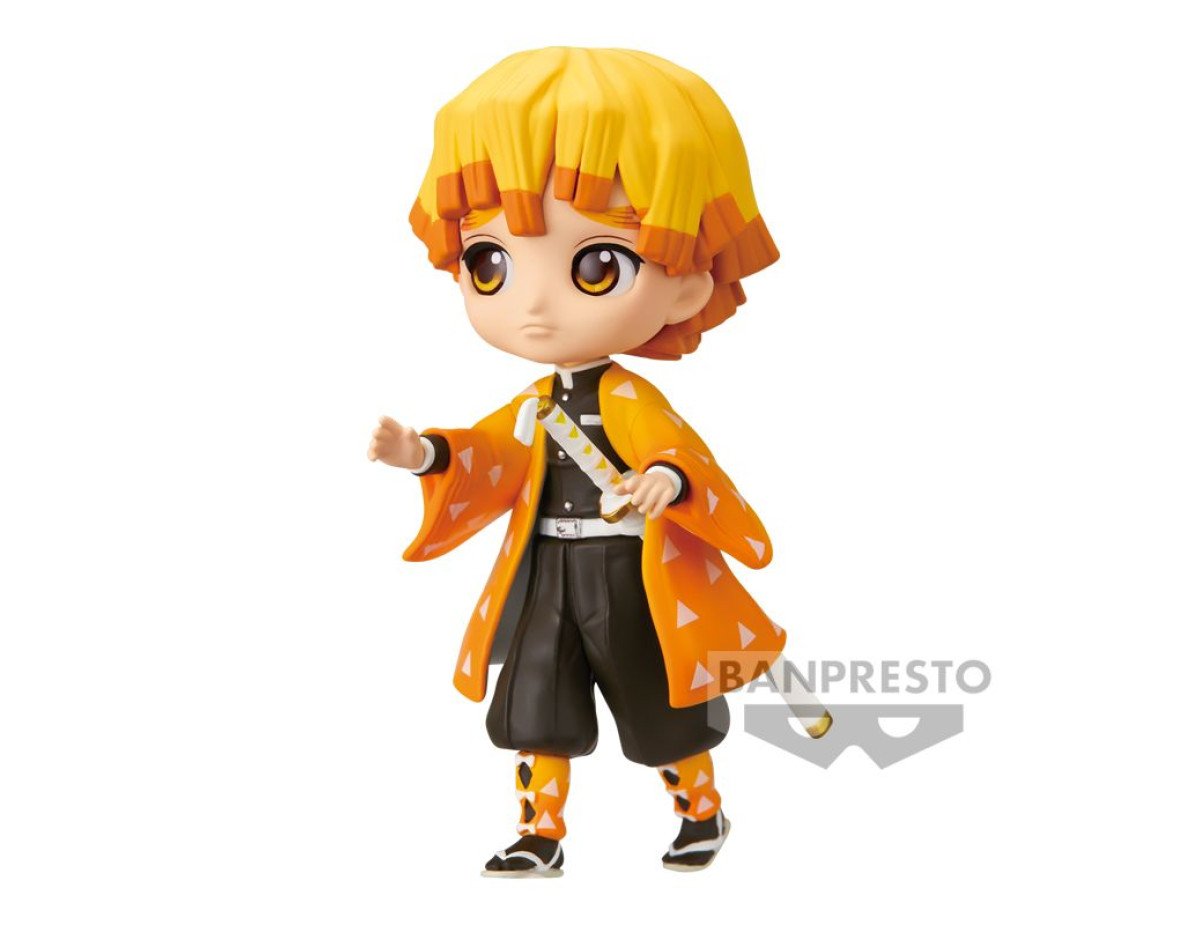 Banpresto Q Posket Petit: Demon Slayer Kimetsu No Yaiba - Zenitsu Agatsuma Vol.6 (Ver:B) Figure (7cm) (18603)