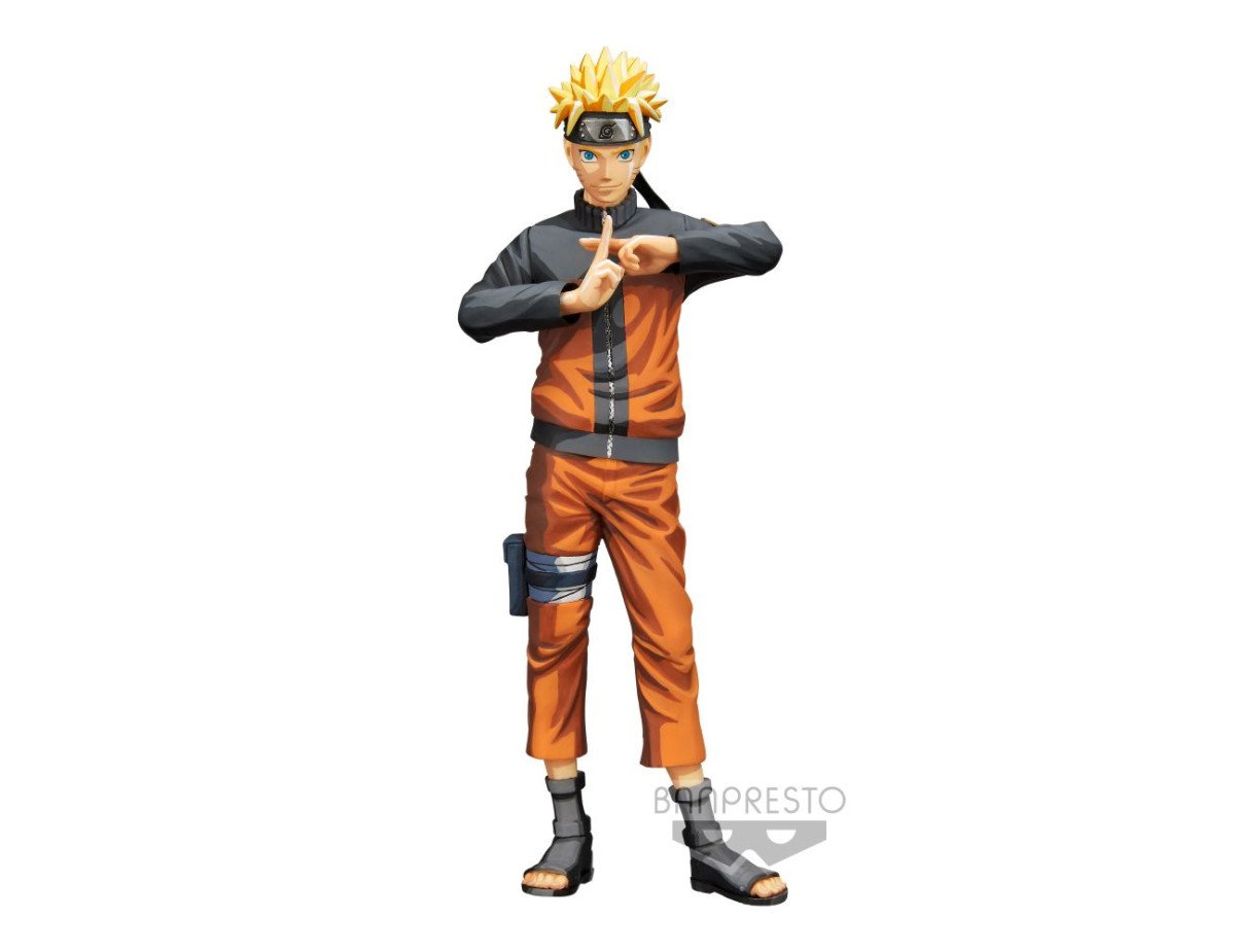 Banpresto Grandista Nero Manga Dimensions : Naruto Shippuden - Uzumaki Naruto Statue (15cm) (18406)