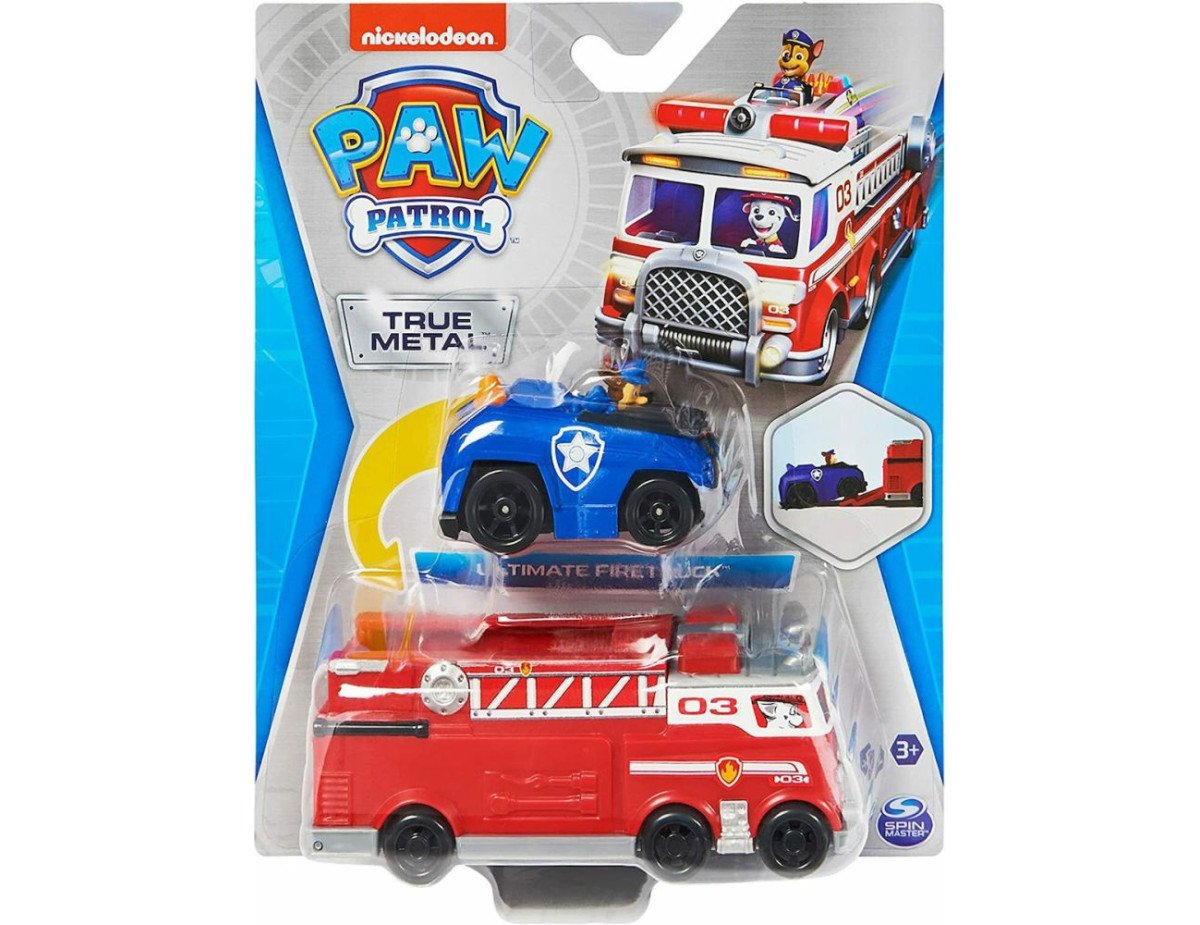 Spin Master Paw Patrol: True Metal Firetruck  Marshall (6063231)