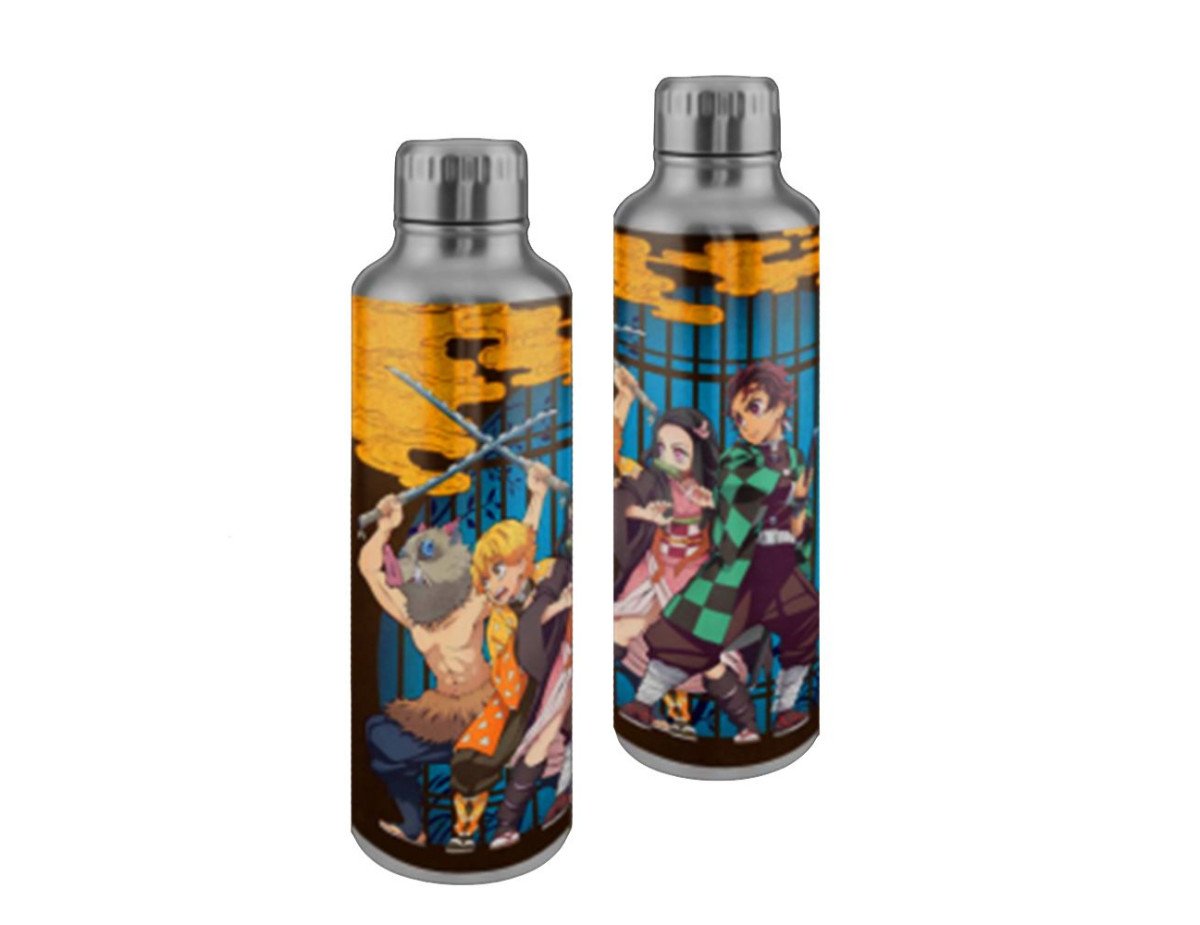 Paladone: Demon Slayer - Kimetsu No Yaiba Premium Metal Water Bottle (450ml) (PP10191DE)