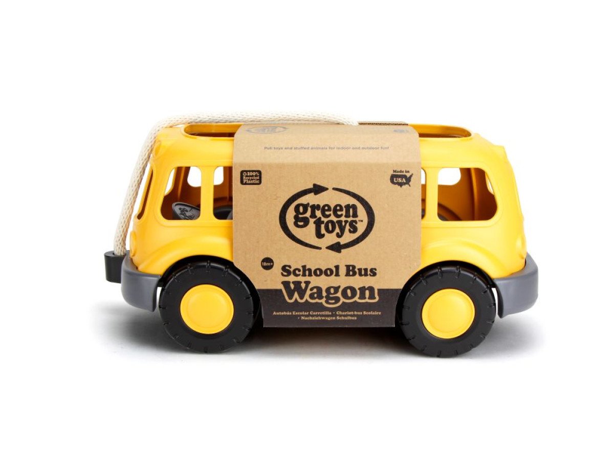 Green Toys: School Bus Wagon (WAGSB-1567)