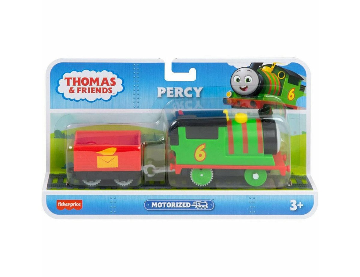 Fisher-Price Thomas  Friends Motorized - Percy Train with Wagon (HDY60)