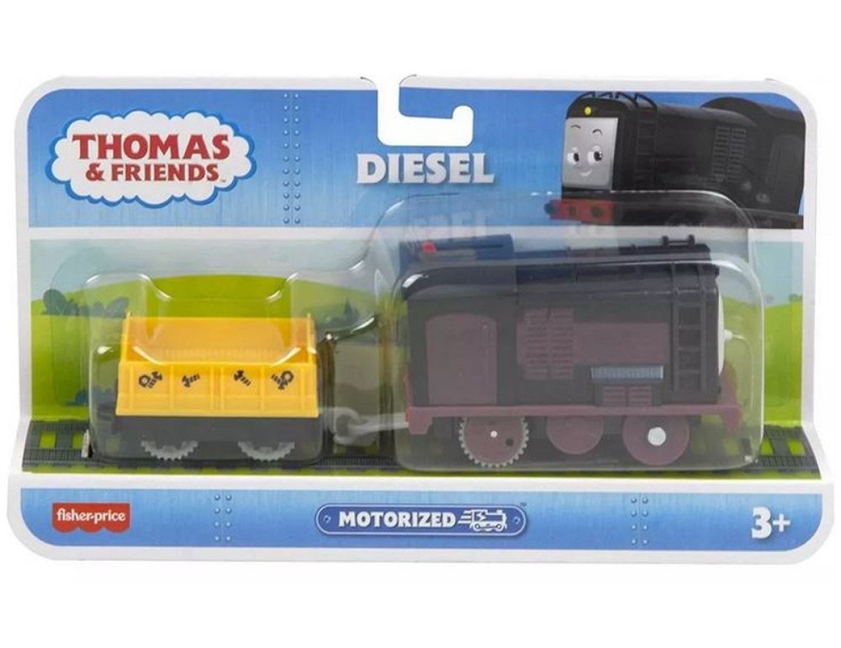 Fisher-Price Thomas  Friends Motorized - Diesel Train with Wagon (HDY64)