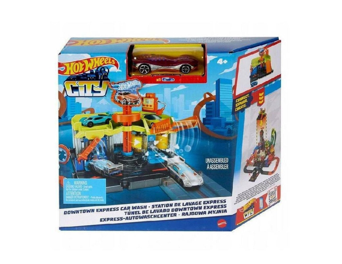 Mattel Hot Wheels City - Downtown Express Car Wash (HDR27)